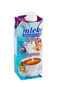 Gostyń mleko zagęszczone niesłodzone z magnezem 500 g