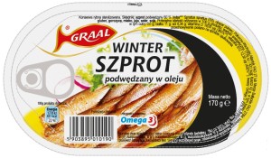 Graal szprot w oleju winter 170 g