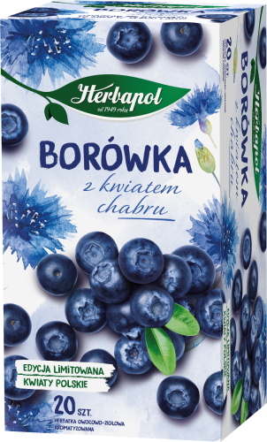 Herbata Borówka z Chabrem EX. 20 tb H.Her.EX.20tb BORÓWKA Z CHABREM  [10]