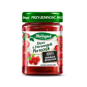 Herbapol dżem z czerwonej porzeczki 280 g