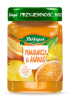 Herbapol dżem pomarańcza/ananas 280 g
