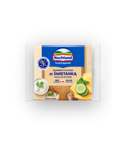 Hochland plastry topione śmietankowy 130 g