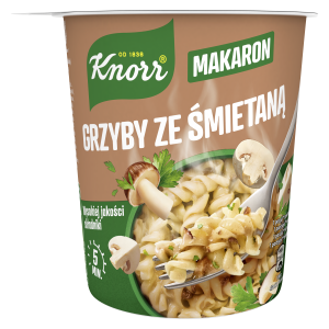 Knorr danie makaron z grzybami i śmietaną 59 g