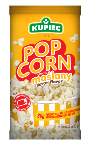 Kupiec POPCORN 80g MAŚLANY DO MIKROF.  [25]