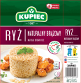 Kupiec RYŻ BRĄZOWY NATURALNY 4*100g   [12]