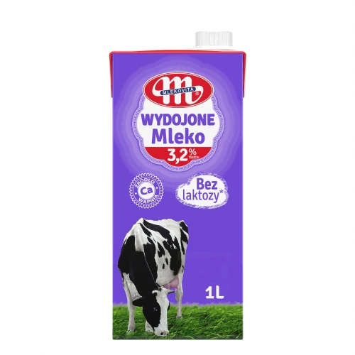 Mlekov.MLEKO 1L WYDOJONE BEZ LAKT.UHT 3,2% [12]