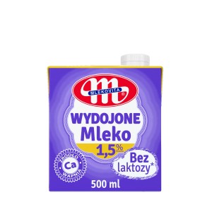Mlekovita mleko wydojone bez laktozy UHT 1,5% 500 ml