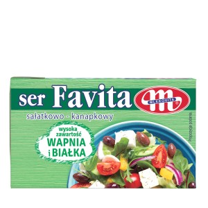 Mlekovita ser Favita półtłusty zielony 16% 270 g