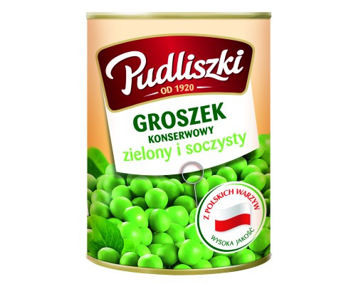 Pudliszki GROSZEK 400g KONSERWOWY    [20]