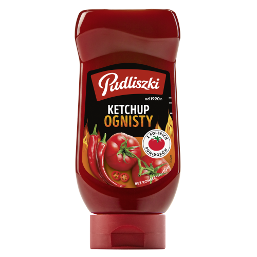 Pudliszki KETCHUP 480g SUPER PIKANTNY  [8]