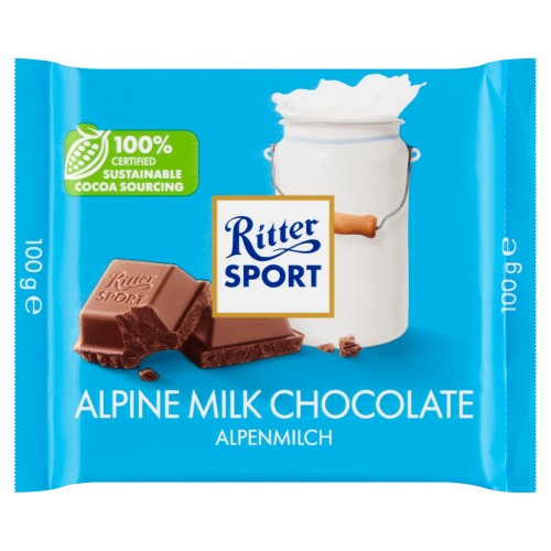 RITTER SPORT CZEK.100g ALPENMILK  [12]