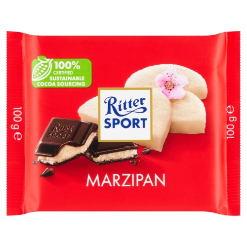 RITTER SPORT CZEK.100g MARZIPAN  [12]
