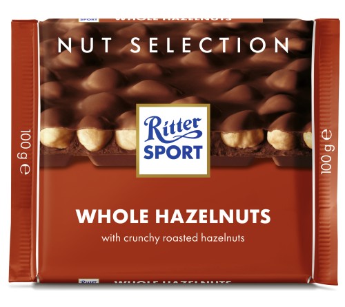 RITTER SPORT CZEK.100g ML.Z CAŁYMI ORZECH.  [10] 25%