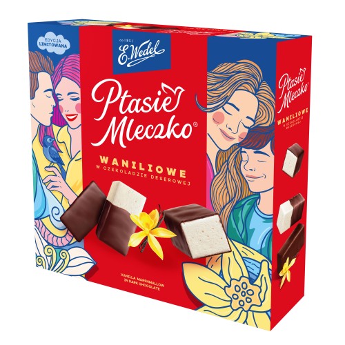 Wedel Ptasie Mleczko waniliowe 340 g WEDEL PTASIE ML.340g WANILIOWE  [18]