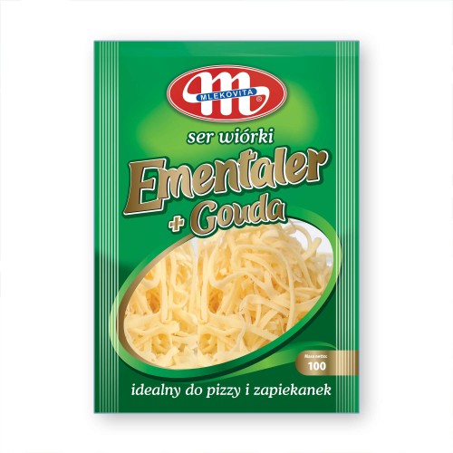 Mlekov.SER EMENTALER-GOUDA WIÓRKI 100g [12]