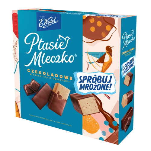 Wedel Ptasie Mleczko czekoladowe 340 g WEDEL PTASIE ML.340g CZEKOLADOWE  [18]