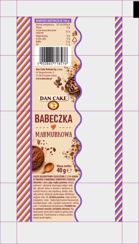 DanCake BABECZKA MINI MARMUR.40g    U