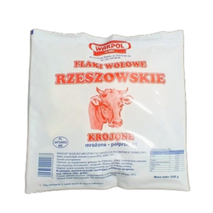 Flaki wołowe rzeszowskie mrożone 1 kg wakpol