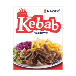 Kebab wołowy (cięty, pieczony) 300 g nazar