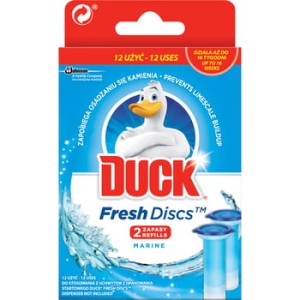 Żelowe krążki do toalety Duck Marine ZAPAS 2szt.