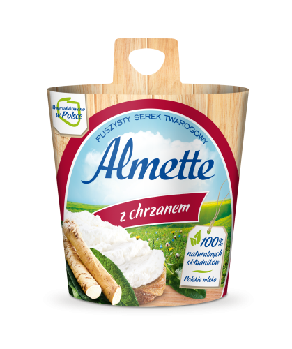 Serek Almette z chrzanem Hochland 150 g Serek Almette z chrzanem Hochland 150g