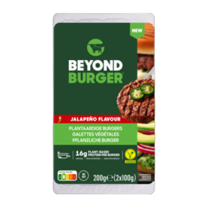 Beyond jalapeno burger mrożony, beyond meat 2 szt. x 100 g