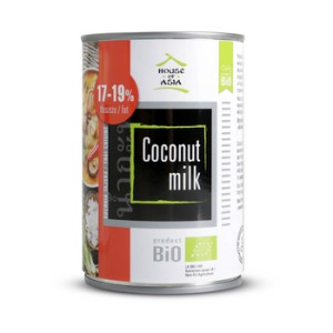 Mleczko kokosowe bio 17-19% House Of Asia 400 ml