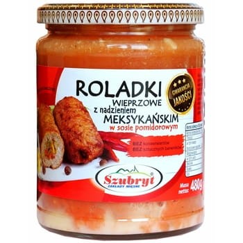 Roladki wieprzowe z nadzieniem meksykańskim 480 g Szubryt_Roladki_wieprzowe_z_nadzieniem_meksykanskim_w_sosie_pomidorowym_Szubryt_480g_64492572_0_350_350.jpg