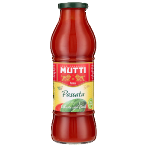 Mutti Passata z bazylią butelka 700 g