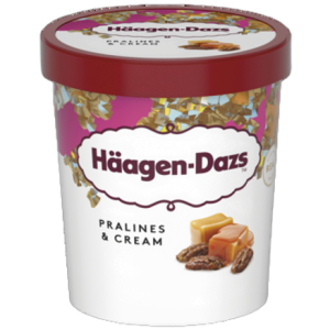 Lody Haagen-Dazs Pralines & Cream 460 ml