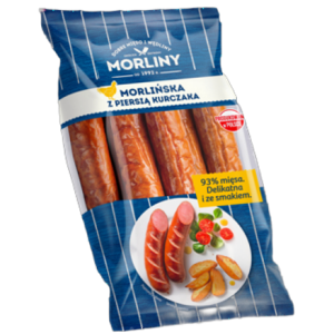Kiełbasa morlińska z piersią kurczaka ok. 1,2 kg Morliny