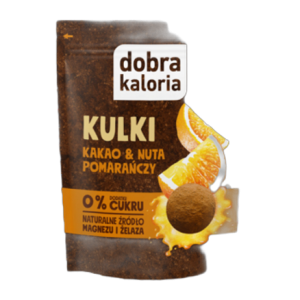 dobra kaloria Kulki kakao & nuta pomarańczy 65 g
