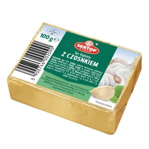 Ser topiony z czosnkiem kostka SERTOP 100 g