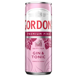 'Napój alkoholowy Gordon's Pink & Tonic 6,4% 250 ml