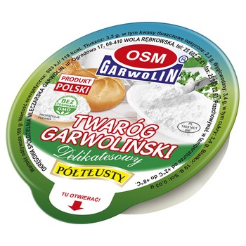 Twaróg półtłusty delikatesowy OSM Garwolin ok. 300 g 601639_0_1746746592593.jpg