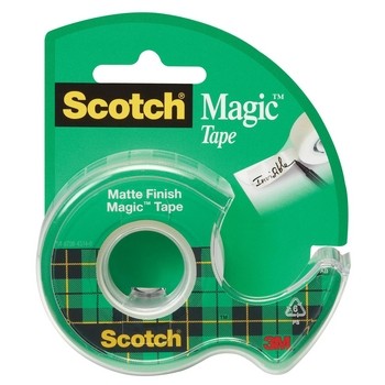 Taśma klejąca Scotch® Magic™, niewidoczna na papierze, na podajniku, 19mm x 7,5m 557901_0_1746745857887.jpg