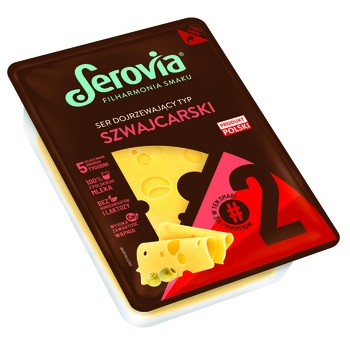 Serovia #2 ser dojrzewający typ szwajcarski tłusty, plastry 450 g 906191_0_1746754528355.jpg