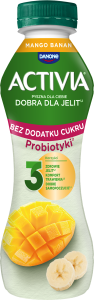 Activia Jogurt o smaku mango-banan z probiotykami 270 g