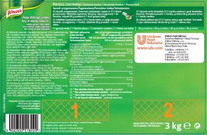 Knorr Zupa Barszcz Czerwony 3 kg