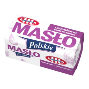Mlekovita Masło Polskie czosnkowo-pietruszkowe 80 g