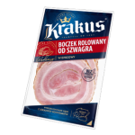Boczek rolowany od szwagra plastry 100 g Krakus