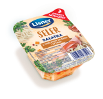 Seler sałatka z chrupkim selerem i szynką 140 g Lisner