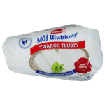 Wieluń twaróg tłusty pergamin około 600 g