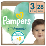 Pampers Harmonie Baby Pieluszki, rozmiar 3, 28 sztuk, 6kg-10kg