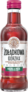 'Żołądkowa Gorzka Malina & Mięta z Cytryną 28% 200 ml