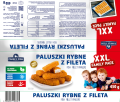 Paluszki rybne z fileta ryb białych panierowane 450g FAMILY FISH