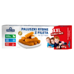 Paluszki rybne z fileta ryb białych panierowane 450 g FAMILY FISH