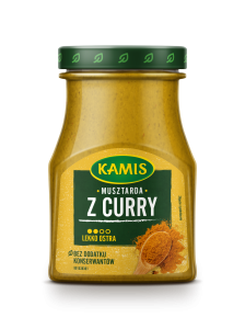 Kamis Musztarda z curry 185 g