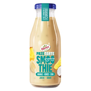 Hortex Przetarte Smoothie jabłko, banan, ananas, kokos z dodatkiem chia 250 ml 213717_0_1746739421173.jpg
