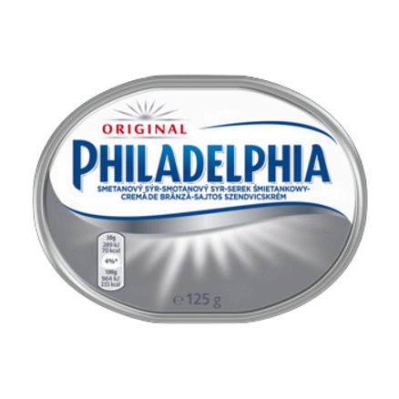 Serek Philadelphia śmietankowy Zott 125 g Serek Philadelphia śmietankowy Zott 125g
